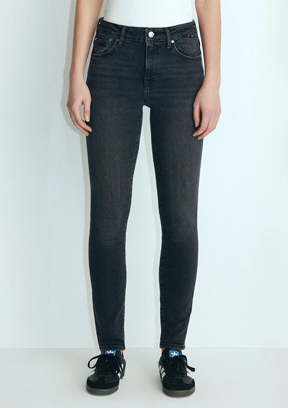 Tess Mid Smoke Glam Jean Pants