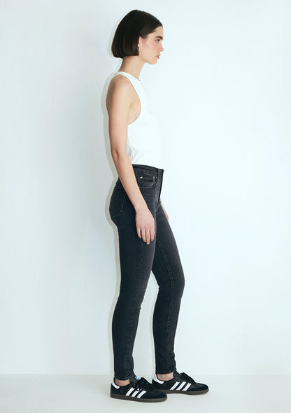 Tess Mid Smoke Glam Jean Pants