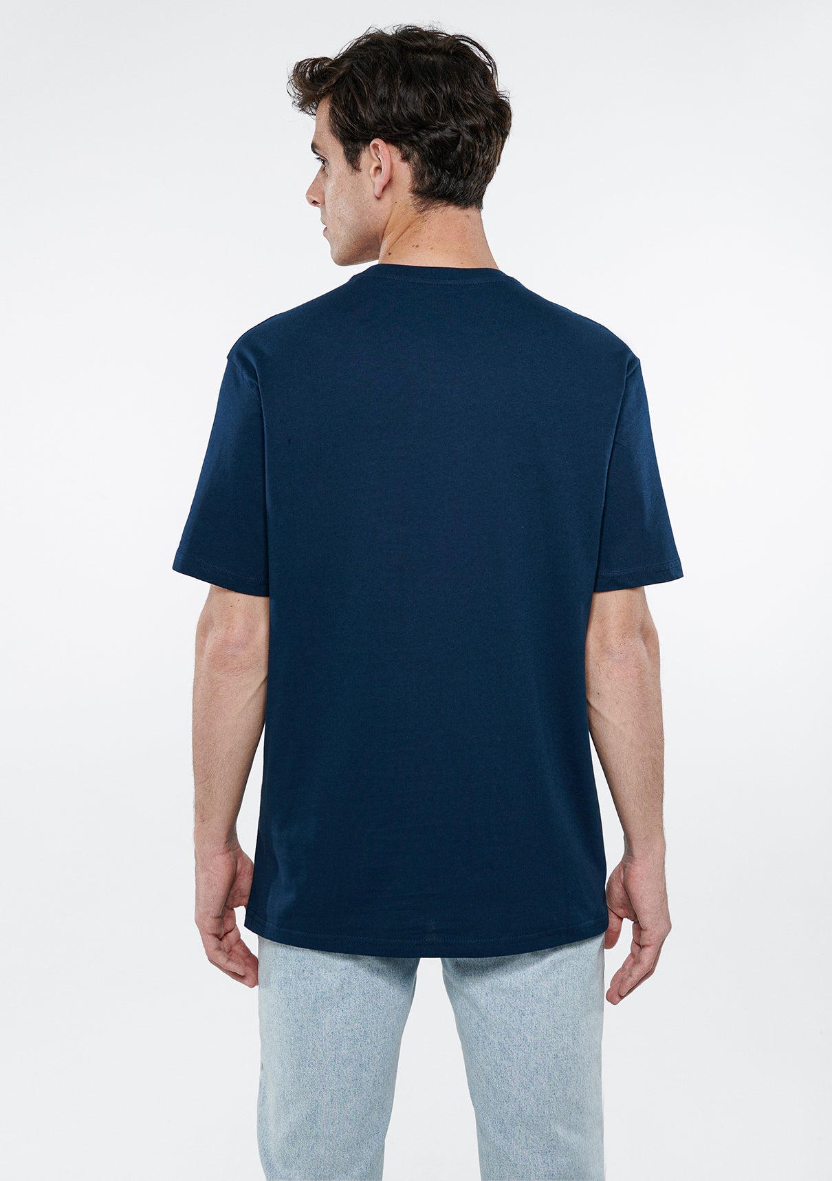 İstanbul Printed Navy T-Shirt
