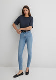 Serenay Mid Used Gold Shape Jean Pants
