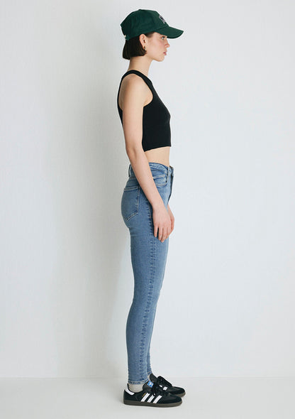 Serenay Mid Brushed Gold Shape Jean Pants