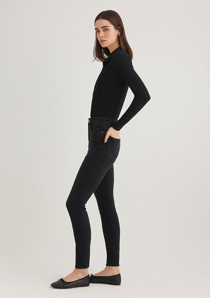 Serenay Deep Smoke Gold Premium Jean Pants