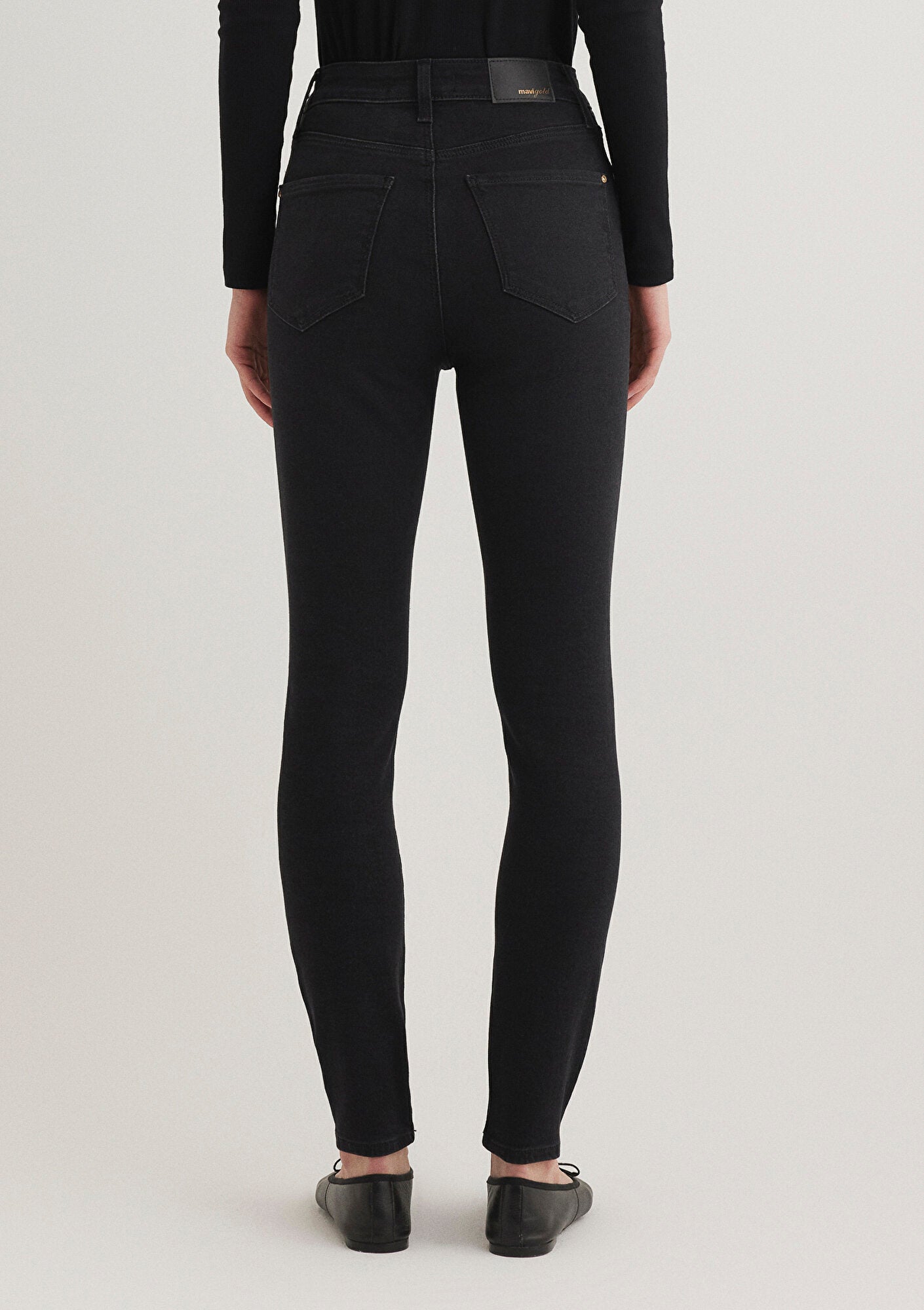 Serenay Deep Smoke Gold Premium Jean Pants