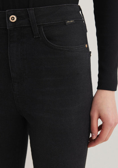 Serenay Deep Smoke Gold Premium Jean Pants