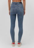 Serenay Mid Used Gold Shape Jean Pants