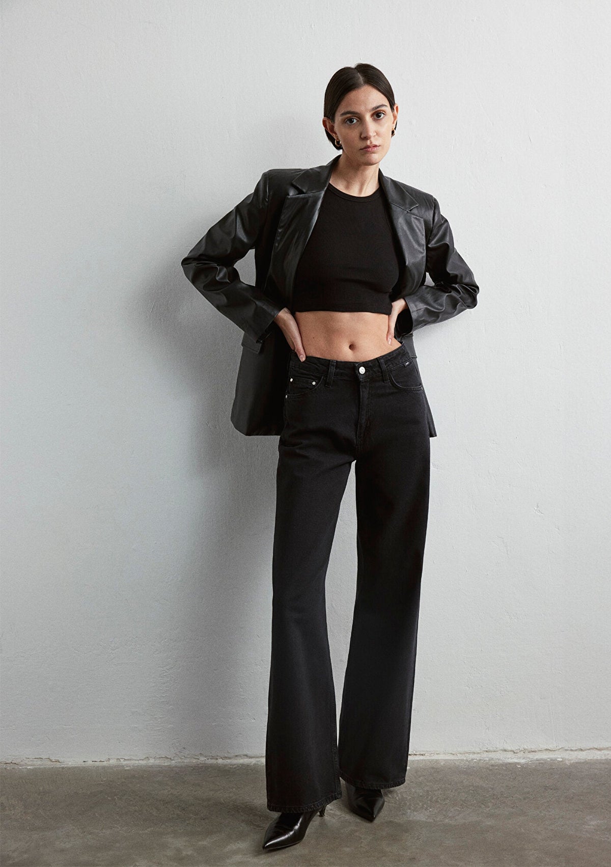 Malibu Dark Smoke Denim Jean Pants