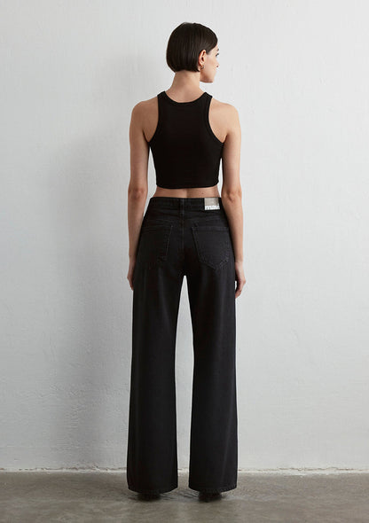 Malibu Dark Smoke Denim Jean Pants