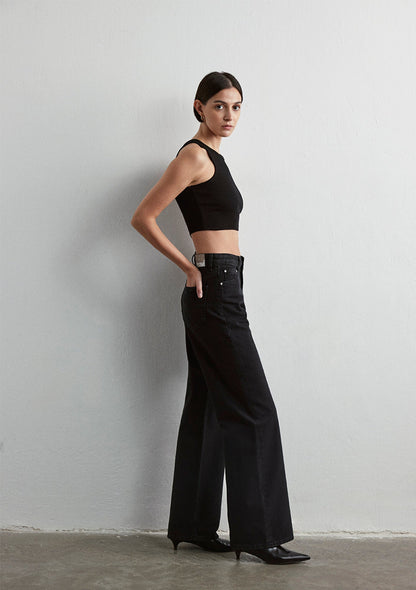 Malibu Dark Smoke Denim Jean Pants