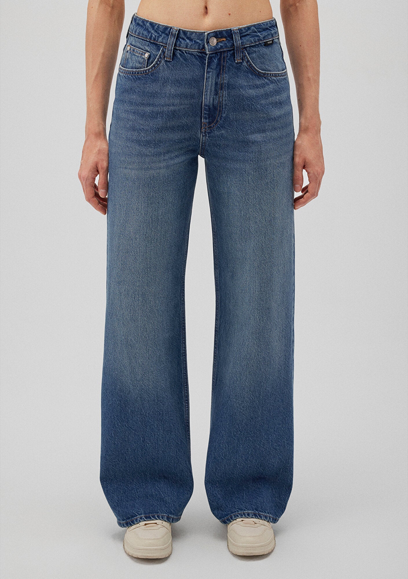 Malibu Mid Brushed Denim Jean Pants