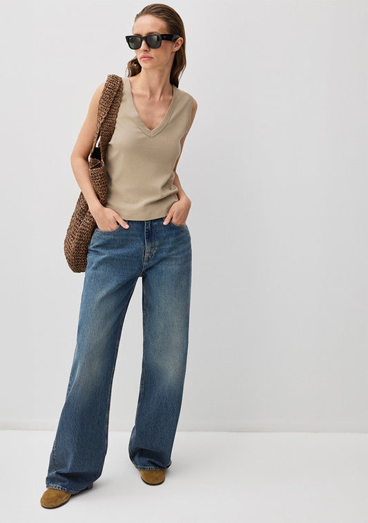 Malibu Dark Vintage Denim Jean Pants