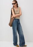Malibu Dark Vintage Denim Jean Pants