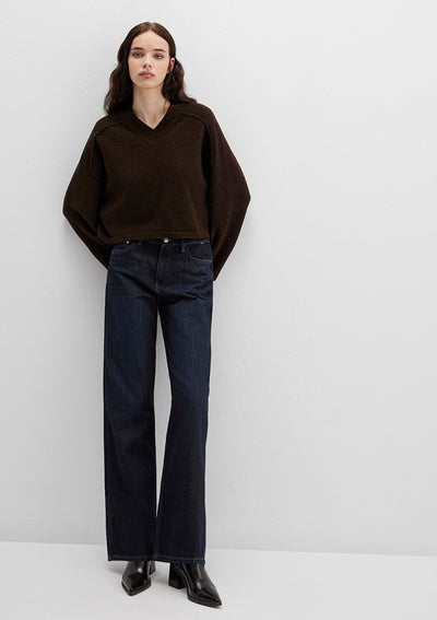 Malibu Deep Brushed Denim Jean Pants