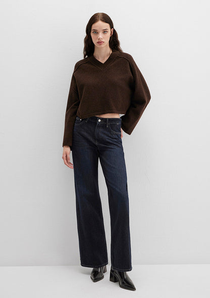 Malibu Deep Brushed Denim Jean Pants