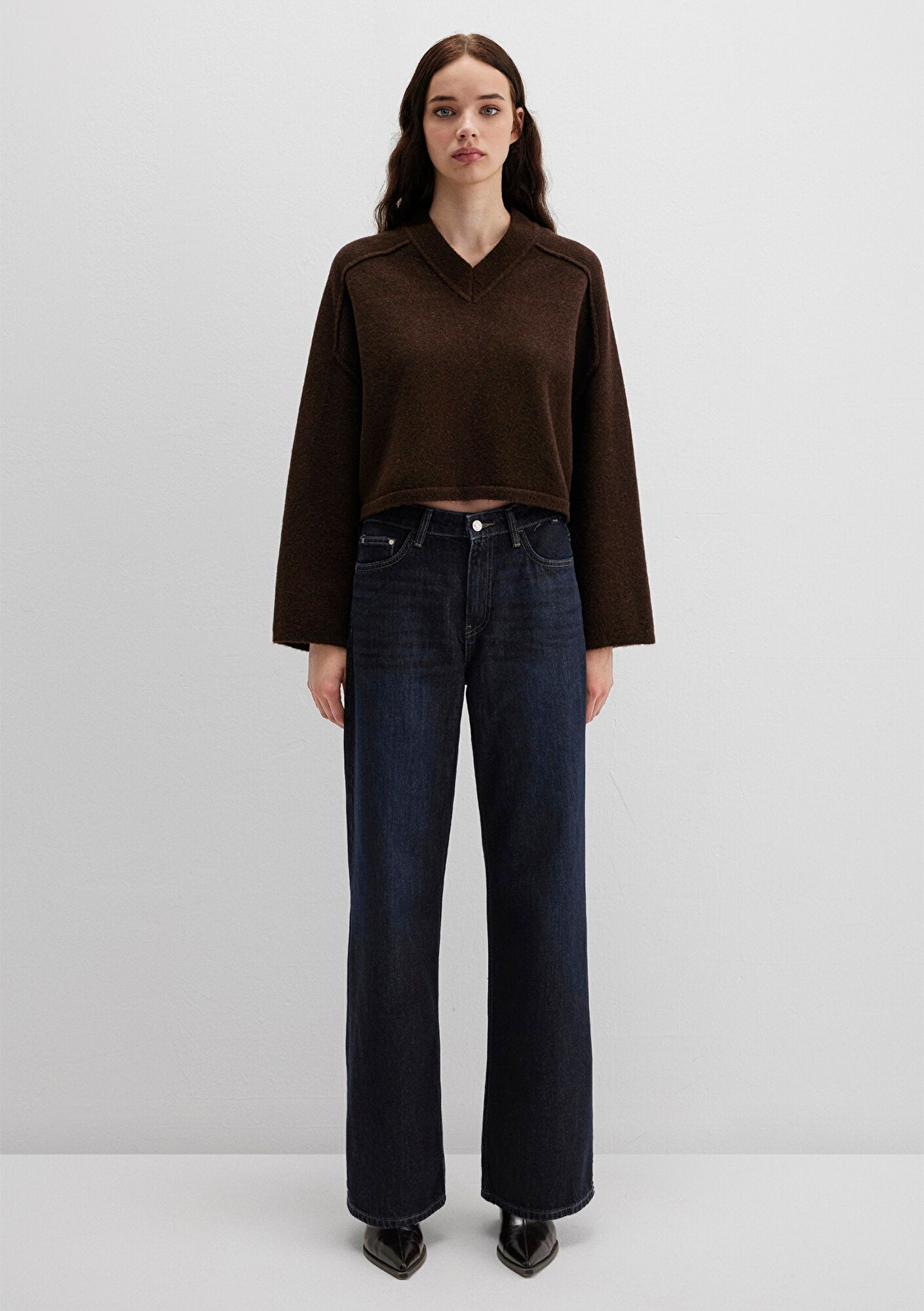 Malibu Deep Brushed Denim Jean Pants