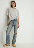Barcelona Light Ripped College Jean Pants