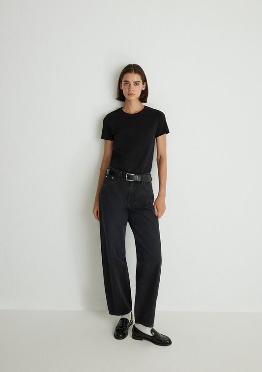 Leila Smoke Denim Jean Pants