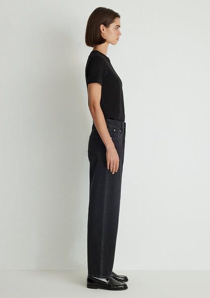 Leila Smoke Denim Jean Pants