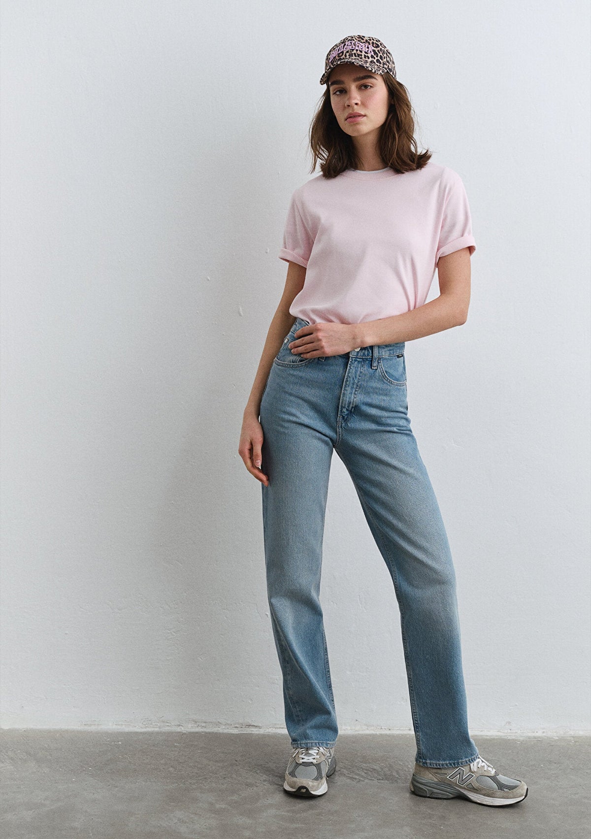 Sky Light Blue Classic Denıim Jean Pants