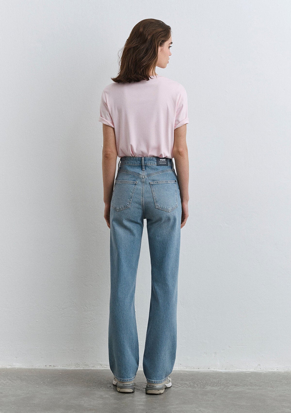 Sky Light Blue Classic Denıim Jean Pants