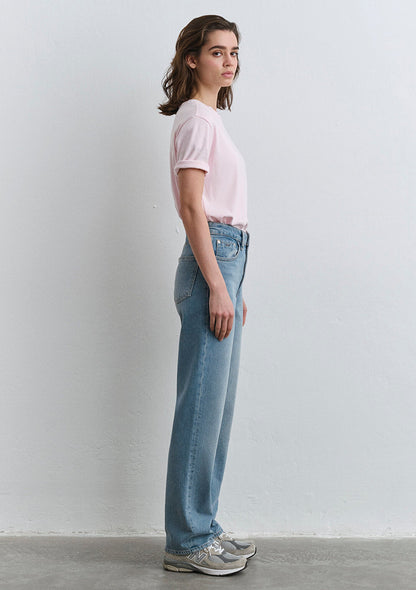 Sky Light Blue Classic Denıim Jean Pants