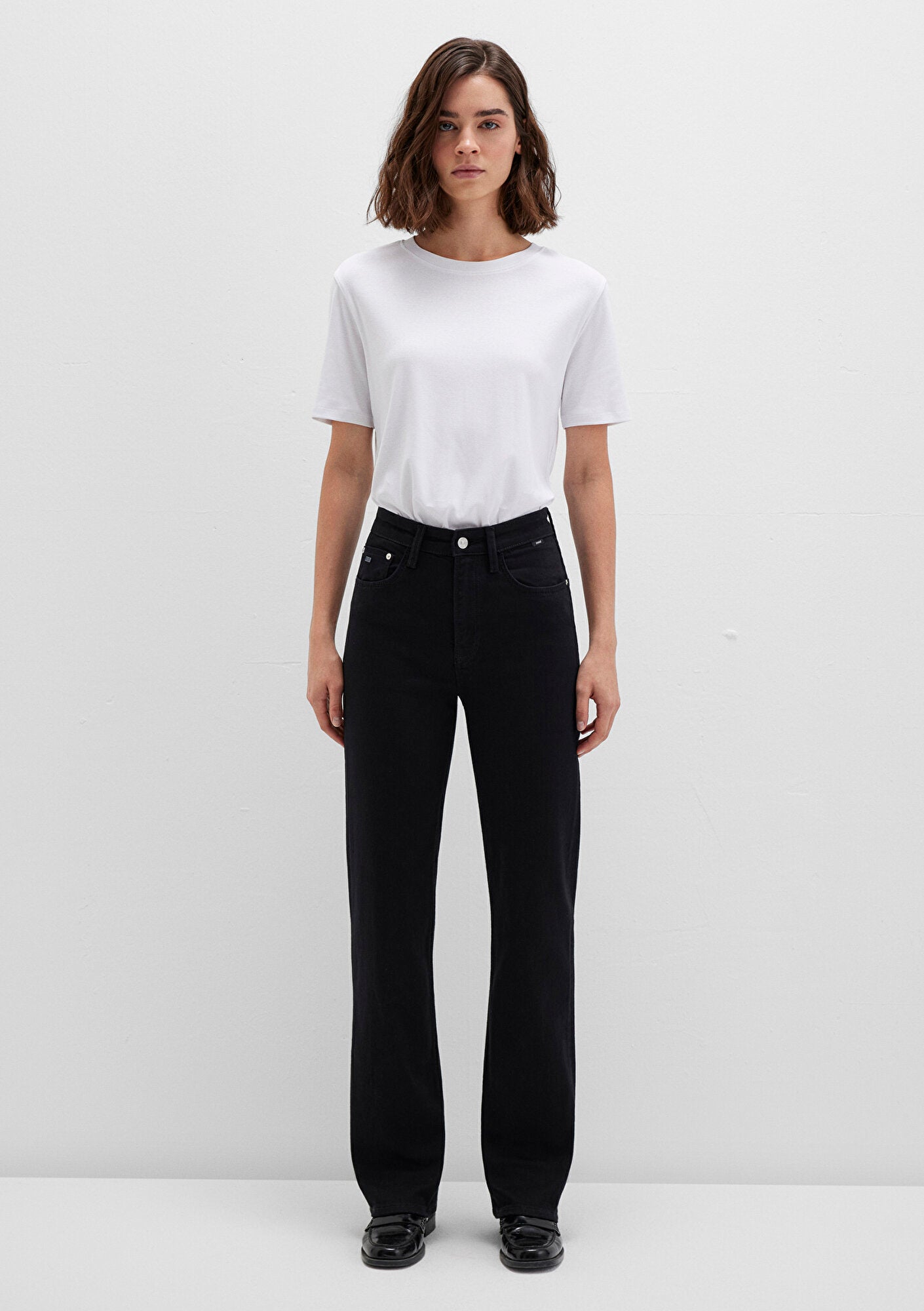 Sky Black Classic Denim Jean Pants