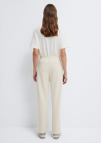 Sporty Lux (Tencel™) Ecru Sweatpants