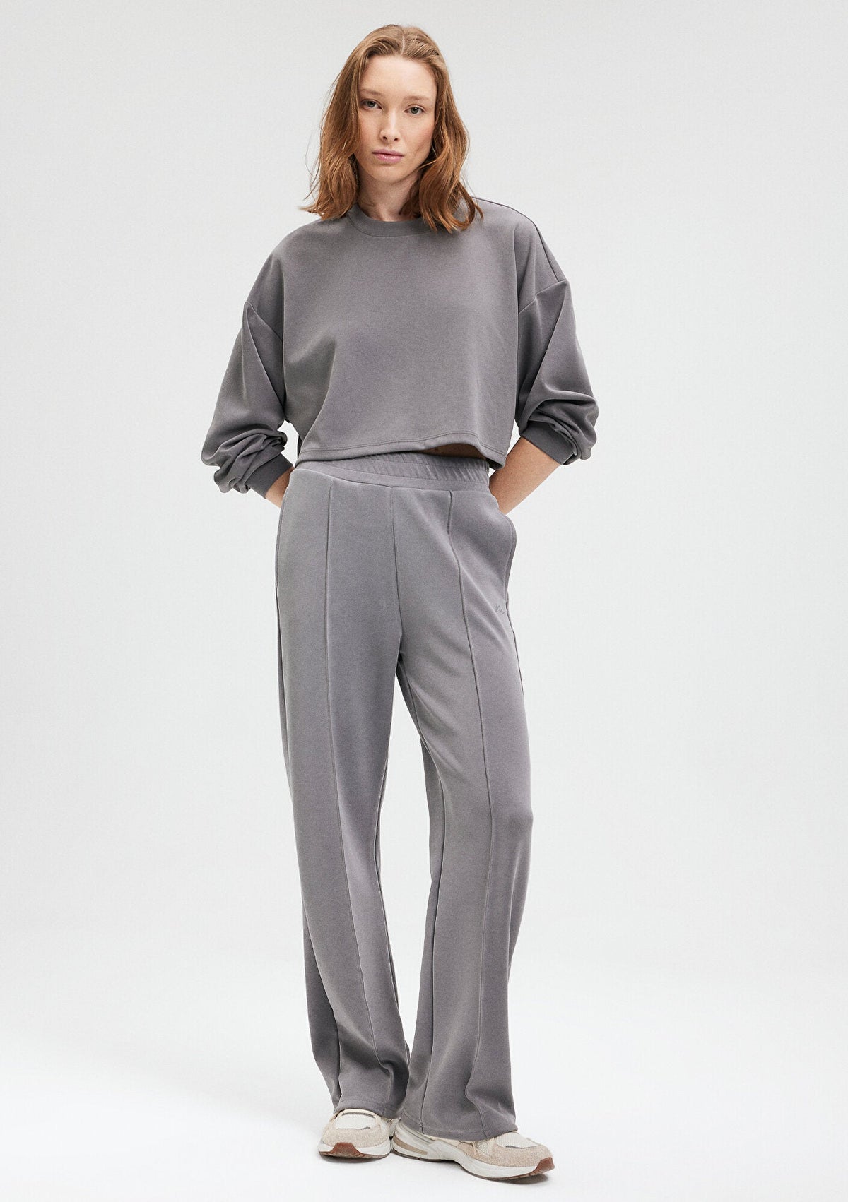 Grey Modal Sweatpants