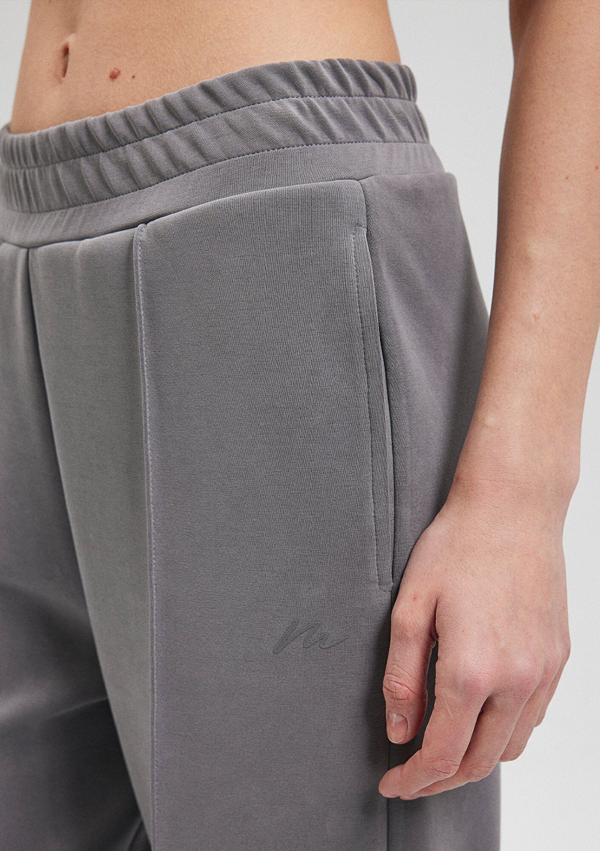 Grey Modal Sweatpants