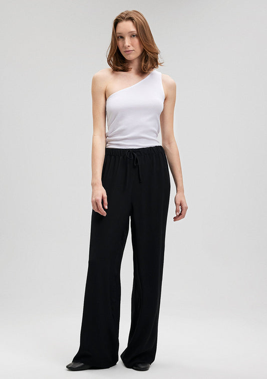 Wide Leg Black Pants