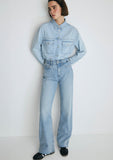 Victoria Light Shaded Denim Jean Pants