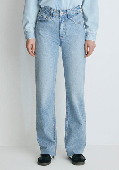 Victoria Light Shaded Denim Jean Pants