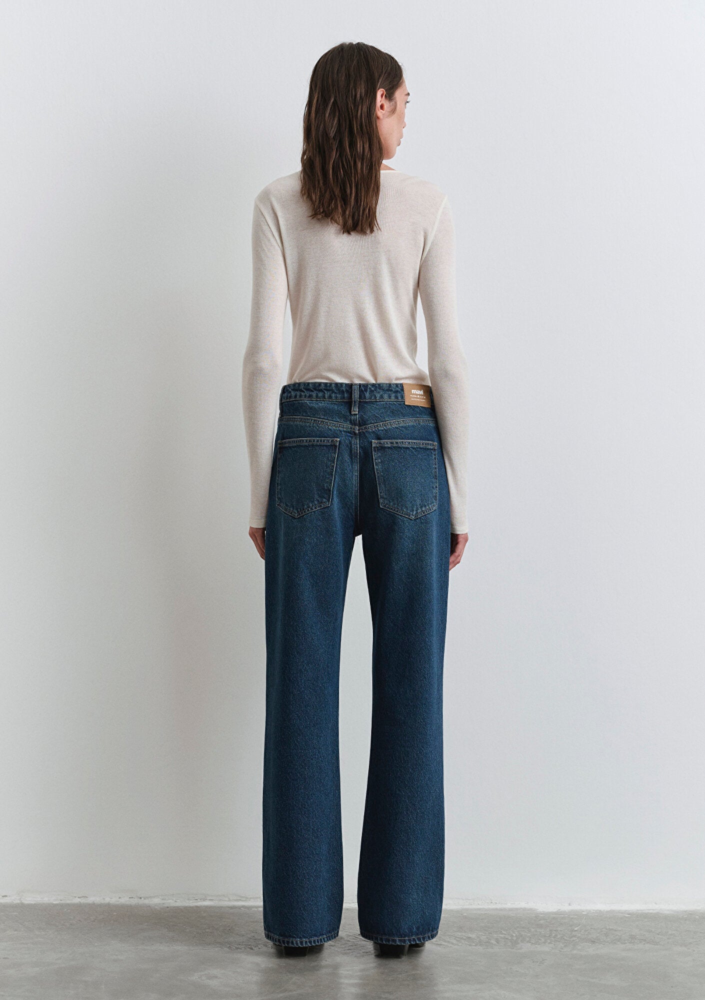 Victoria Classic Denim Navy Jean Pants