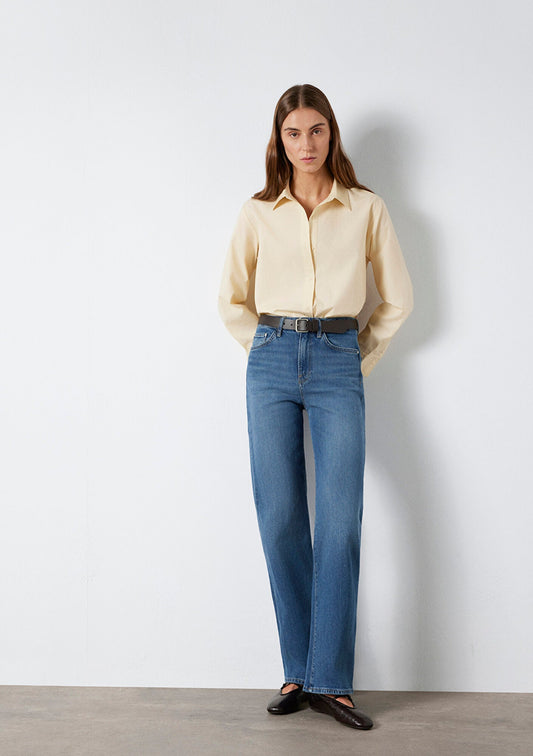Victoria Dark Blue Premium Blue Jean Pants