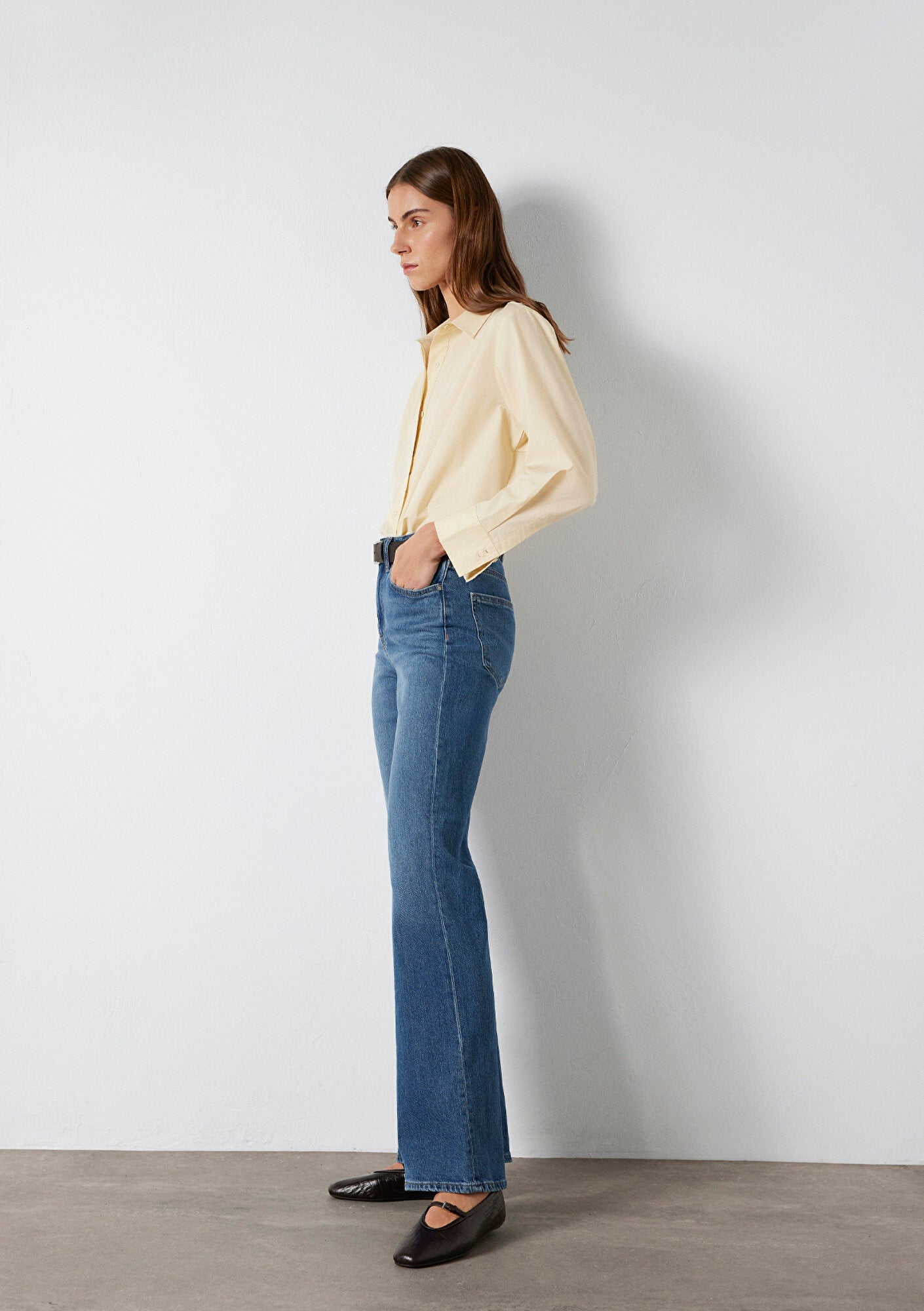 Victoria Dark Blue Premium Blue Jean Pants