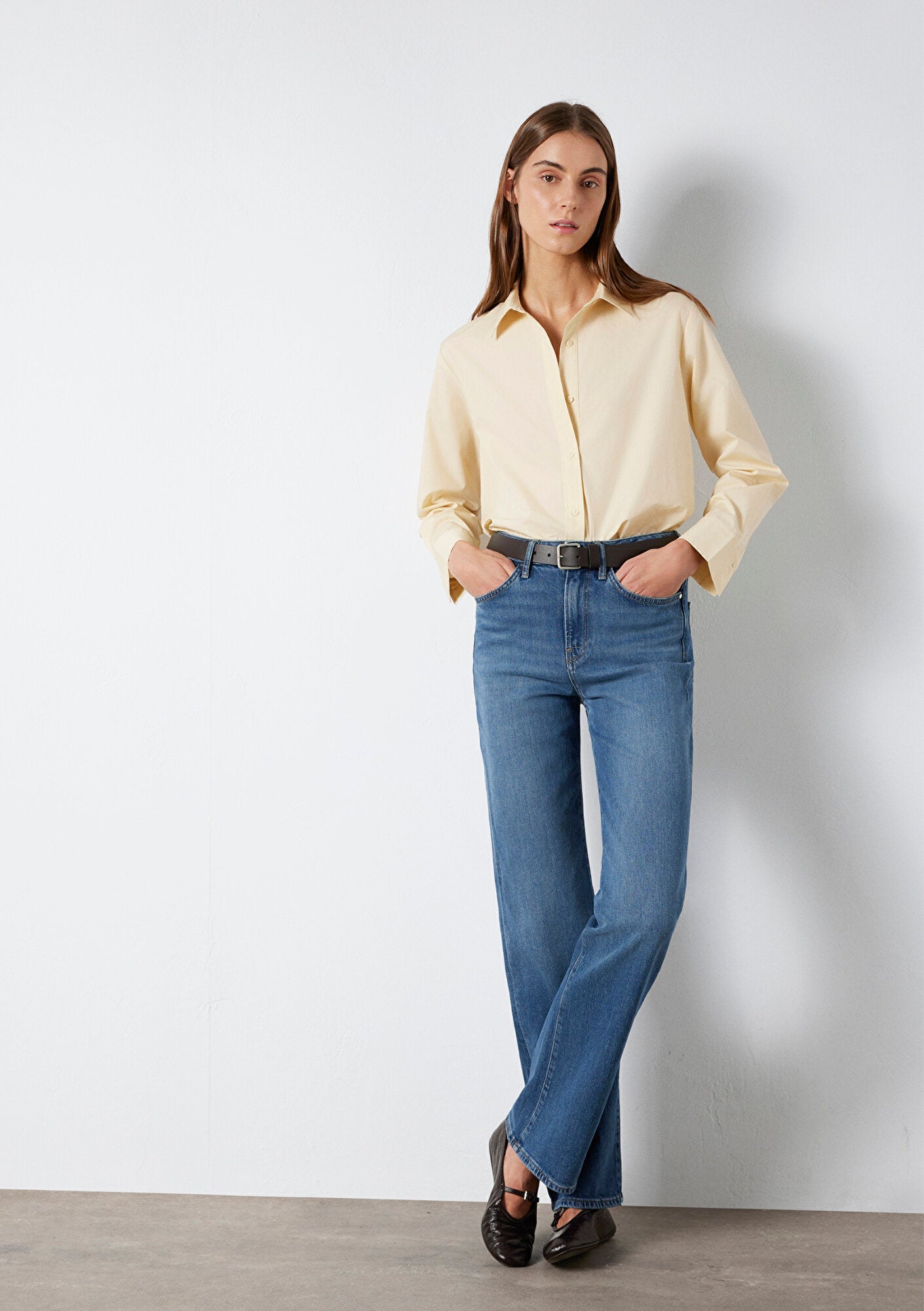 Victoria Dark Blue Premium Blue Jean Pants