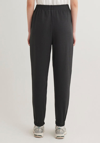 Mavi Logo Printed Anthracite Sweatpants
