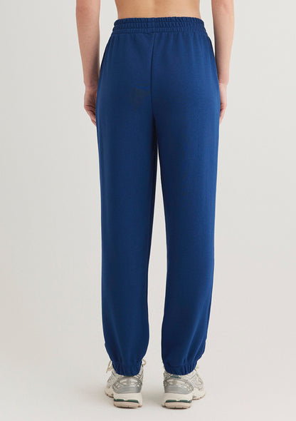 Mavi Logo Printed Navy Sweatpants