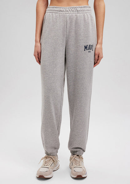 Mavi Logo Printed Grey Sweatpants