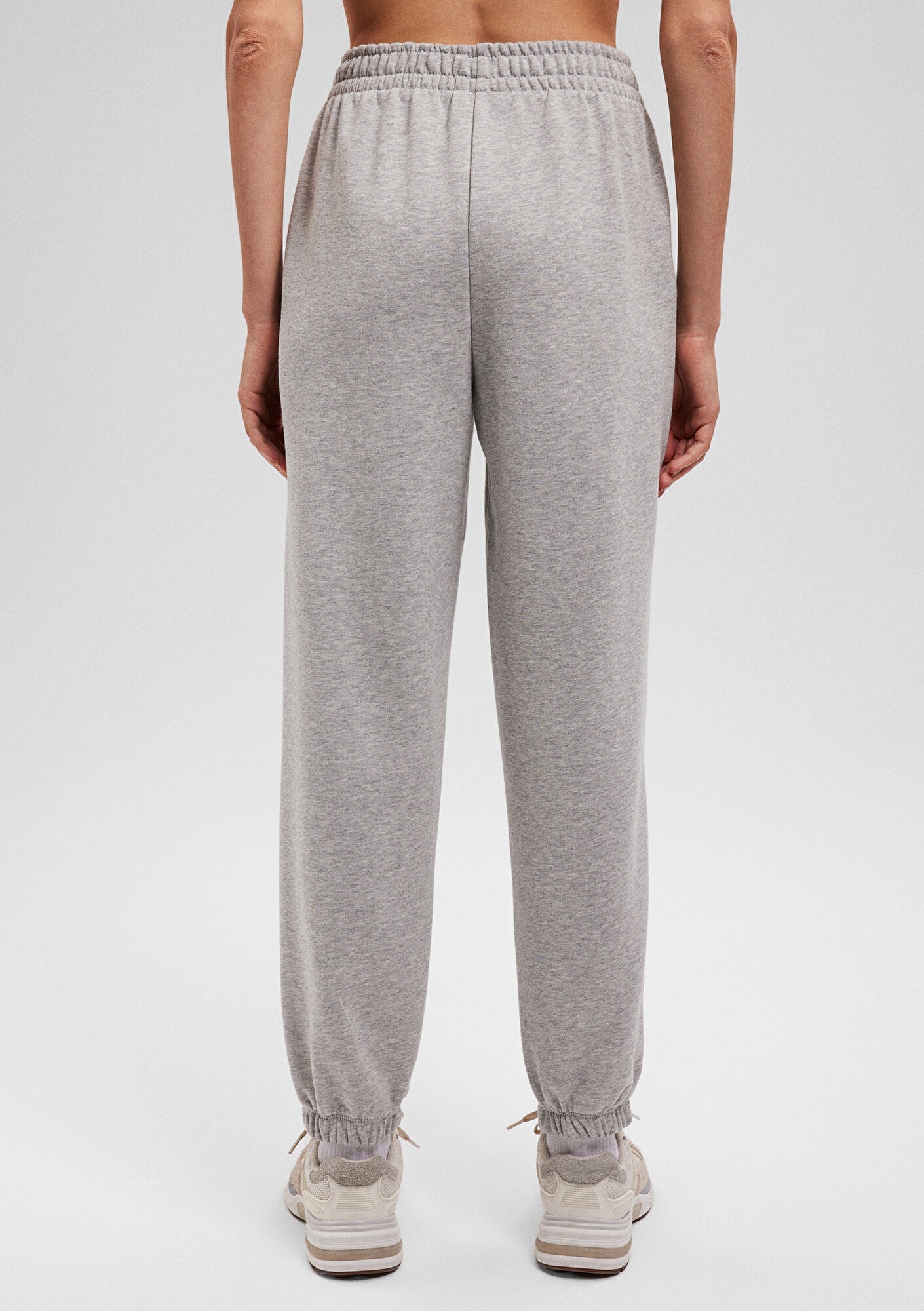 Mavi Logo Printed Grey Sweatpants