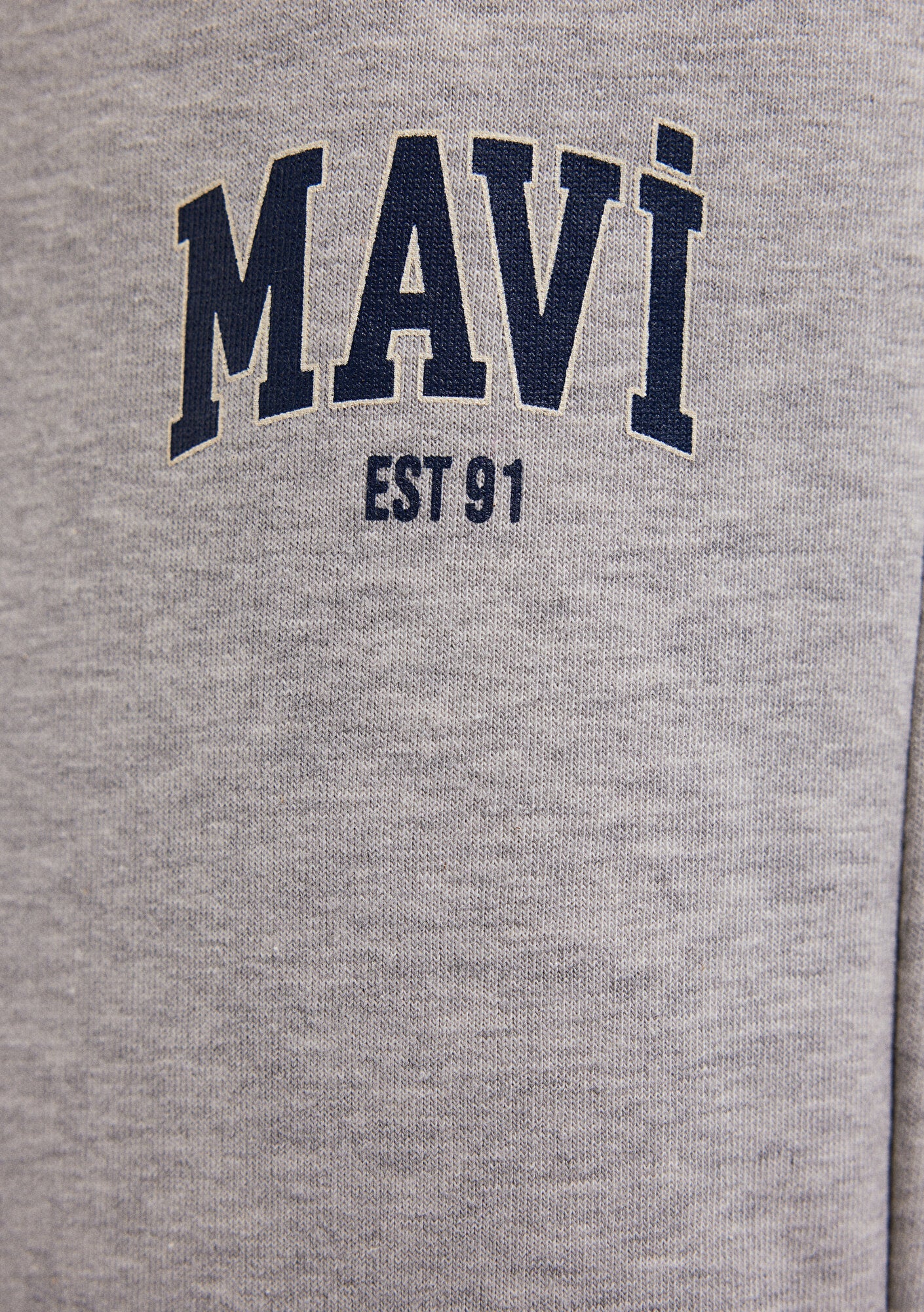 Mavi Logo Printed Grey Sweatpants