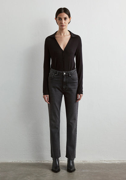 Rockstar Dark Smoke Icon Denim Jean Pants