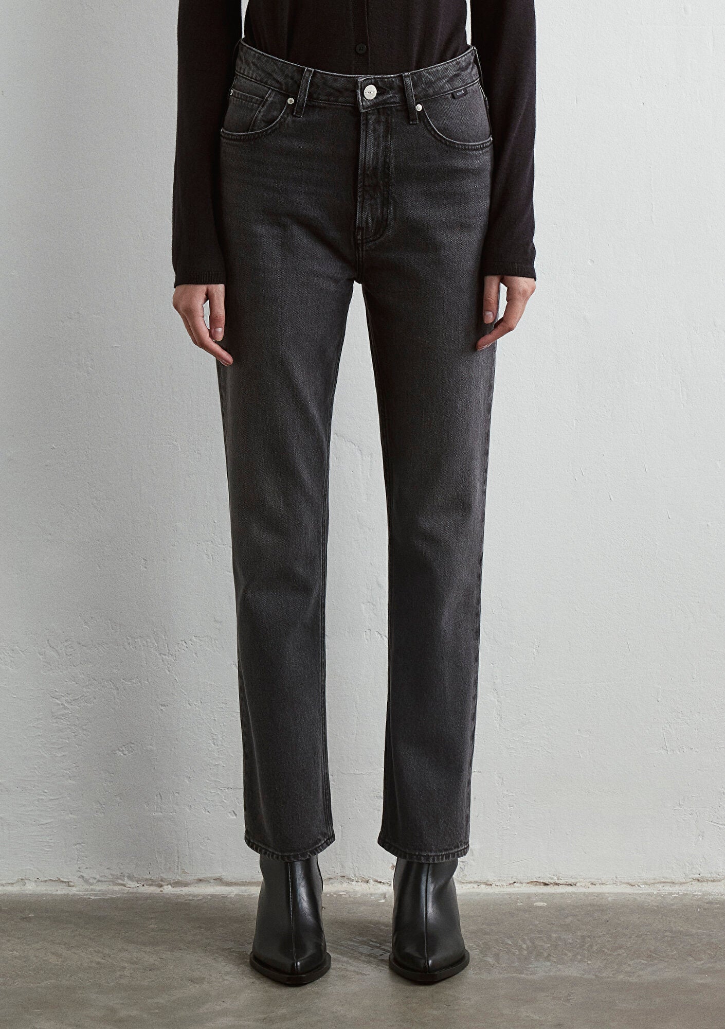 Rockstar Dark Smoke Icon Denim Jean Pants