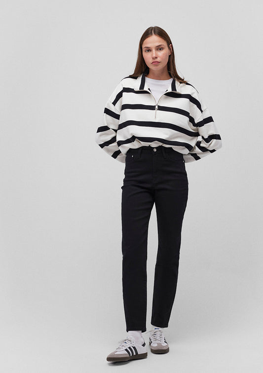 Star Double Black Denim Jean Pants