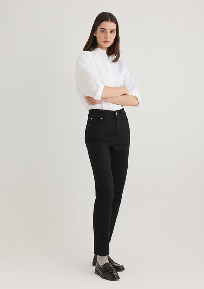 Star Double Black Denim Jean Pants
