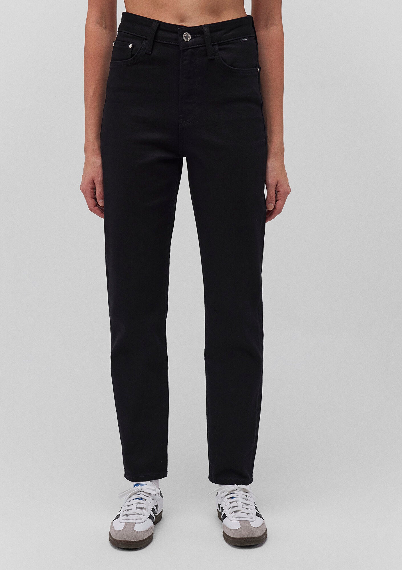 Star Double Black Denim Jean Pants