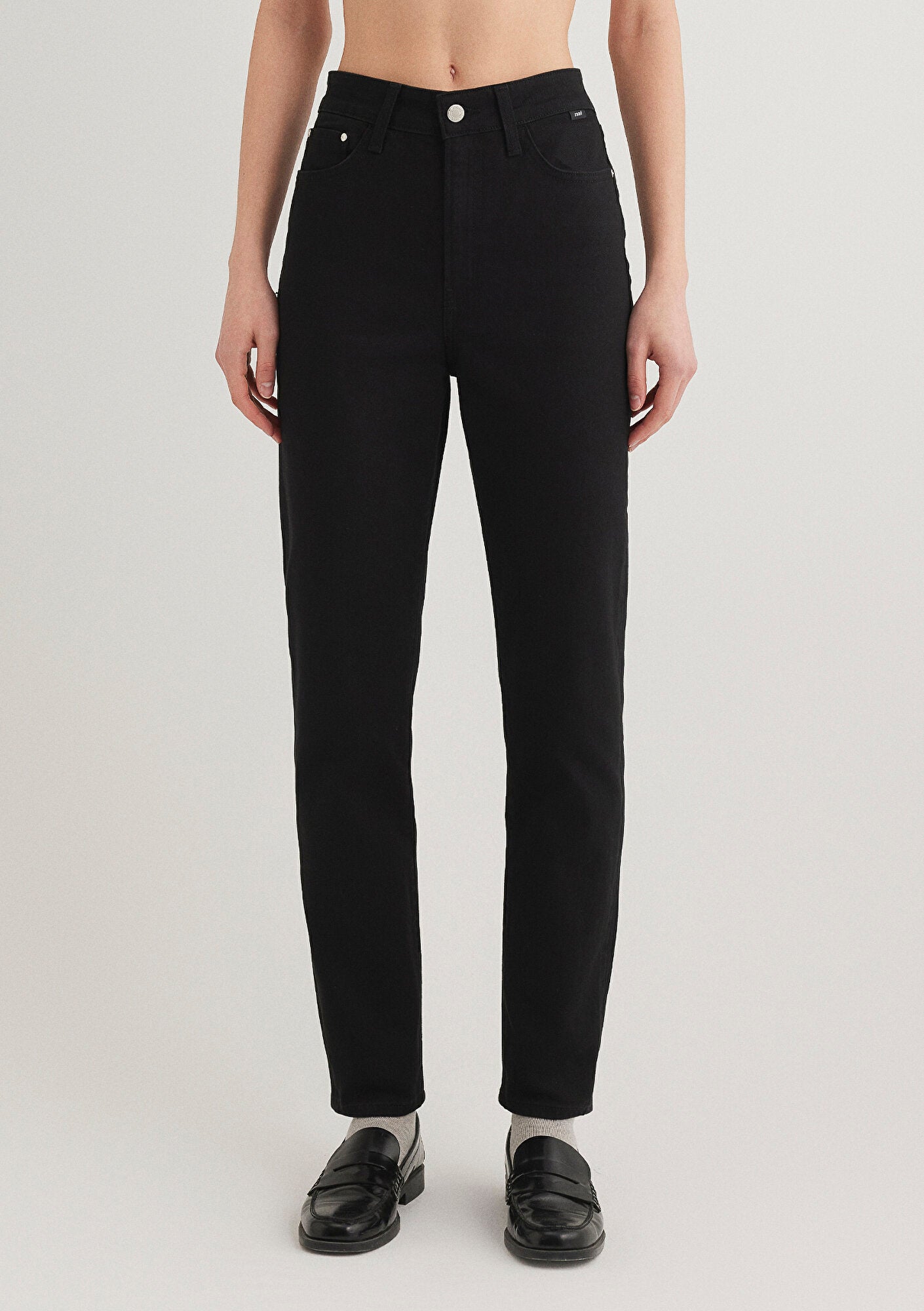 Star Double Black Denim Jean Pants