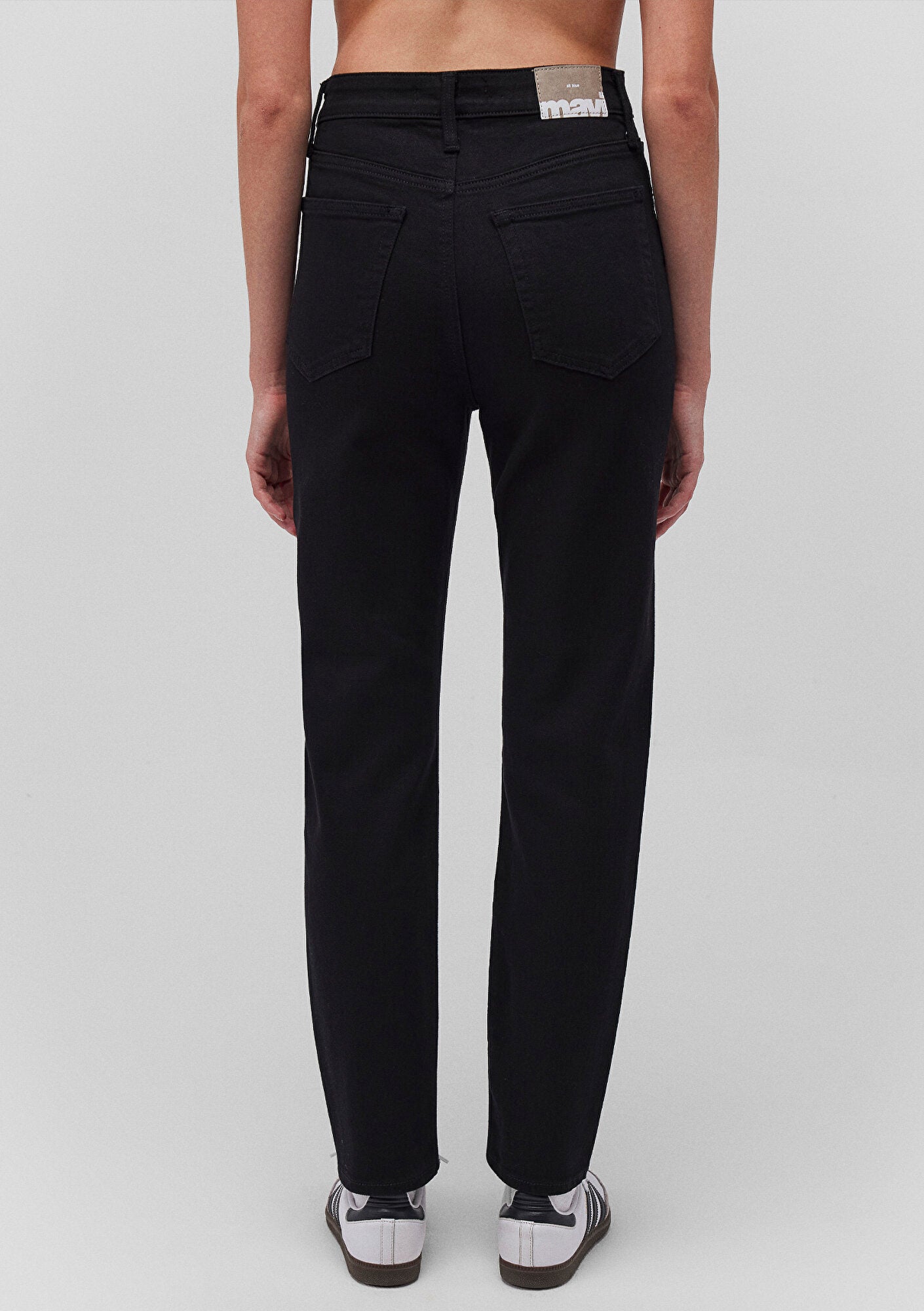 Star Double Black Denim Jean Pants