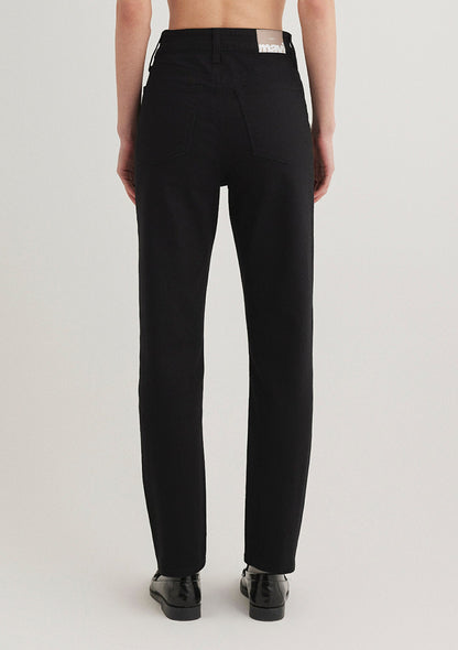 Star Double Black Denim Jean Pants
