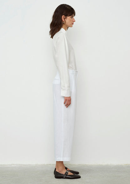 White Culotte Pants
