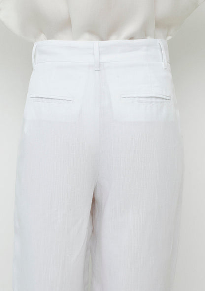 White Culotte Pants